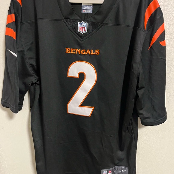 NFL Other - NFL Bengals #2 Black and Orange Team Jersey